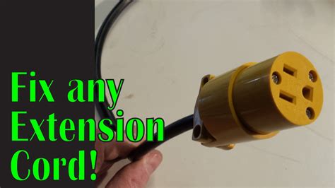 indoor extension cord 3 prong|3 prong extension cable replacement.